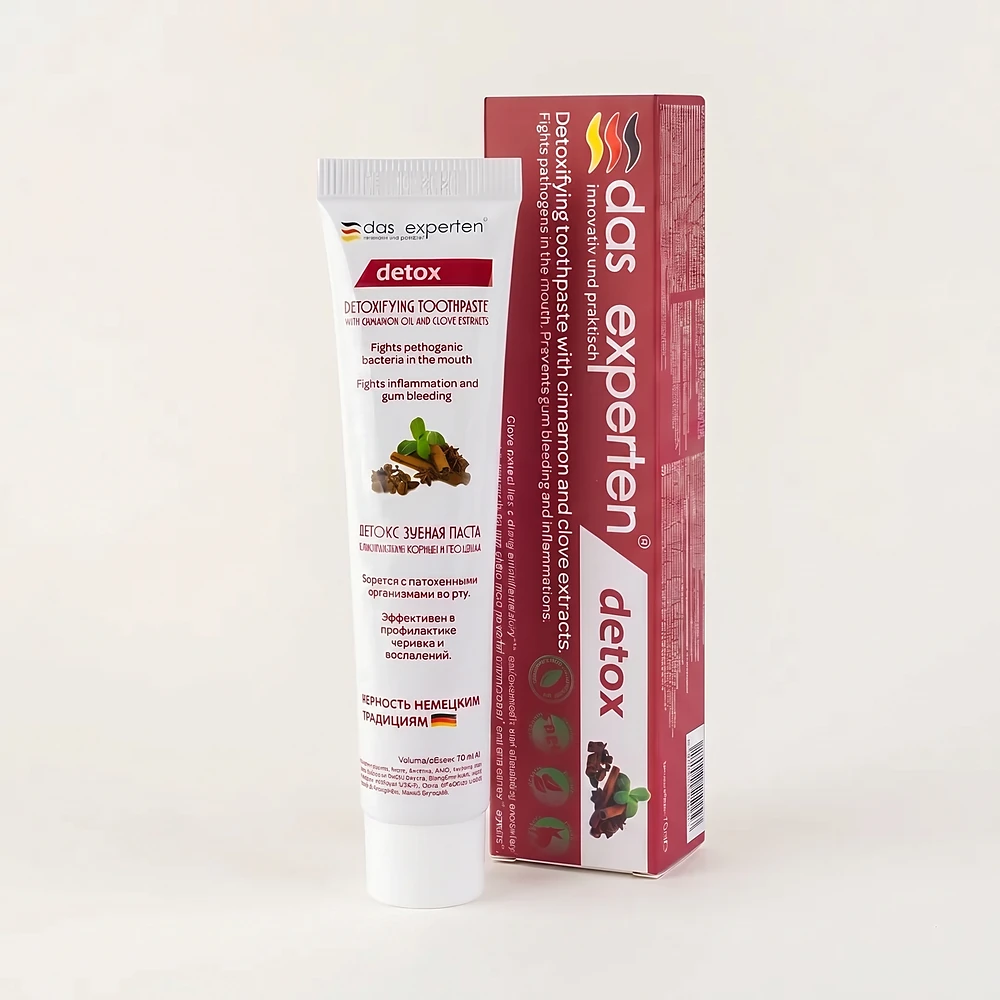 ยาสีฟันอบเชยและกานพลู Das Experten DETOX
